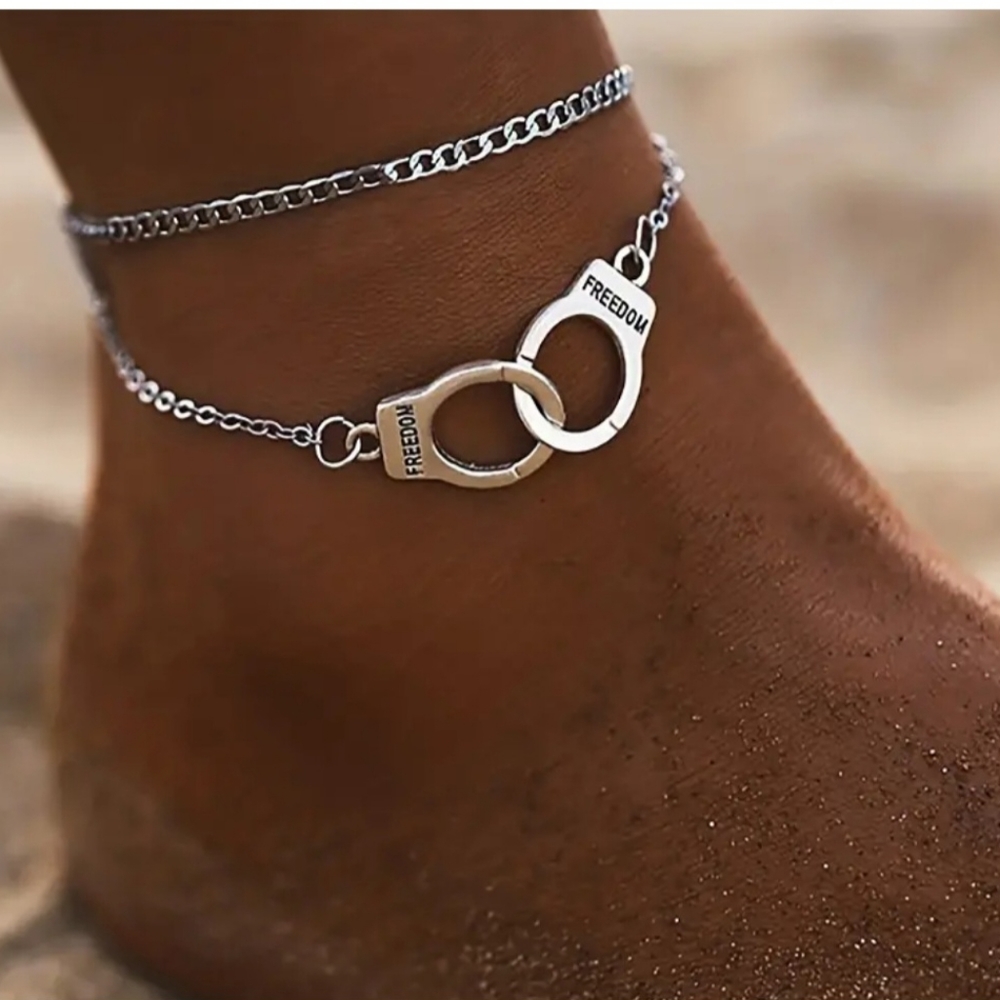 Double Layer Handcuff Anklet